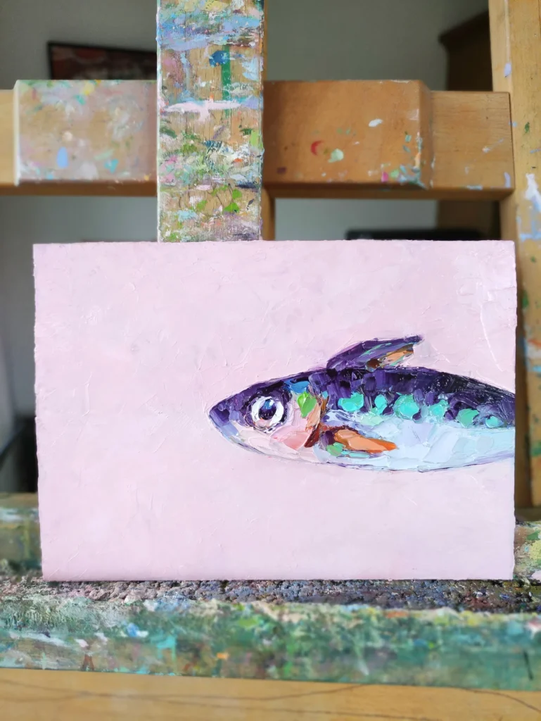 sardine painting